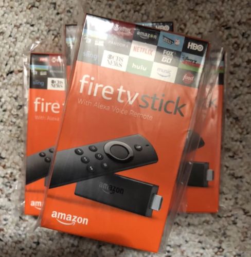 Amazon Fire TV Stick 2nd Gen with Alexa Voice Remote Jail Broken Premium Version