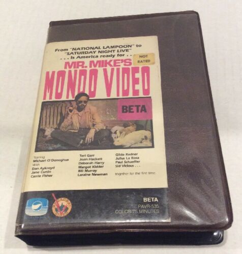 Mr Mikes 1979 Mondo Video Beta Betamax