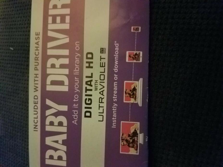 Baby Driver HD Digital Code Only