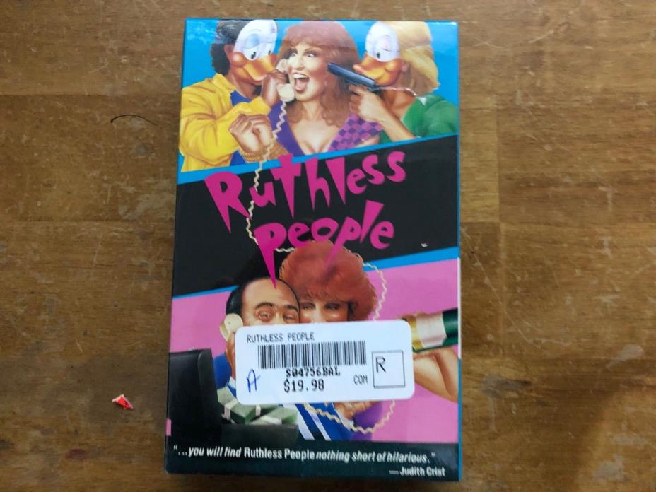 Ruthless People Betamax