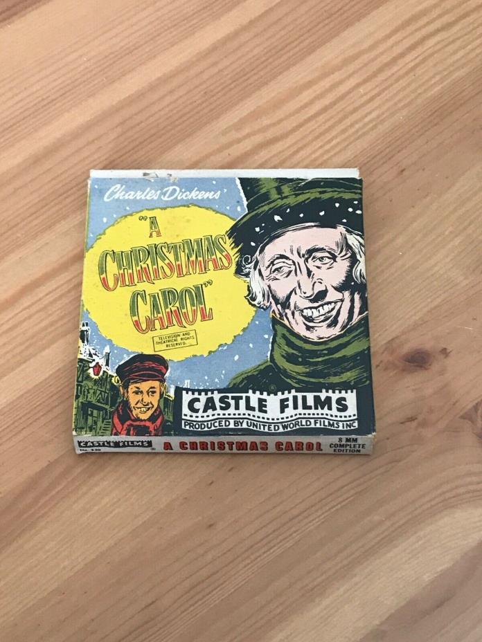 Charles Dickens' A Christmas Carol 8mm Film Good Condition Castle Films