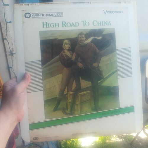 CED SelectaVision Video Disc High road to China Selleck Untested