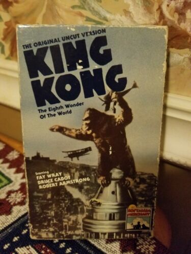 King Kong Beta 2 Tape Movie Original Uncut Version