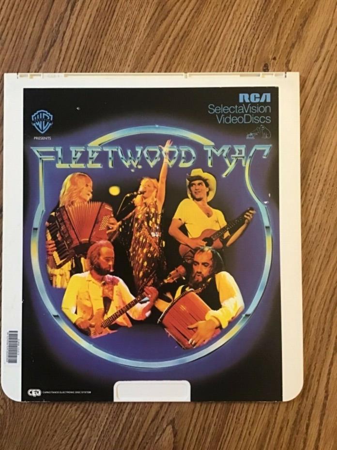 ‘Fleetwood Mac’ 1980 CED videodisc documentary + concert in ex cond U.S.A.