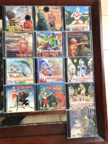 MTV Ultraman VCD Video CD Lot Of 13 Movies ~1990 - Very Cool! See All Pics!