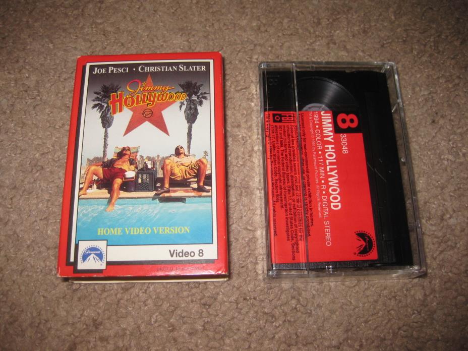 Video 8 Movie 8mm Jimmy Hollywood Joe Pesci Christian Slater