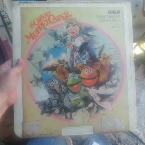 1981 video disc untested the great Muppet caper RCA