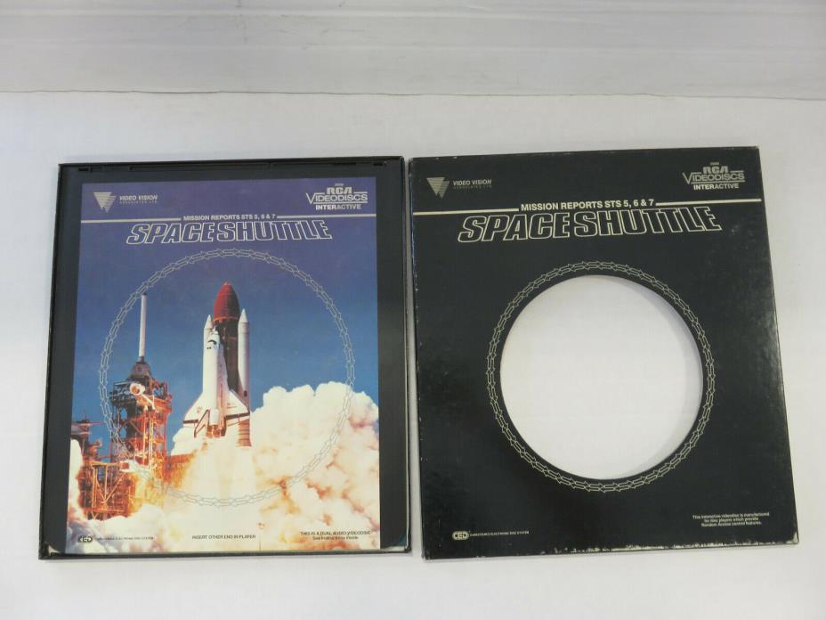 Mission Reports STS 5, 6, & 7: SPACE SHUTTLE CED Video Disk - Video Vision 1983