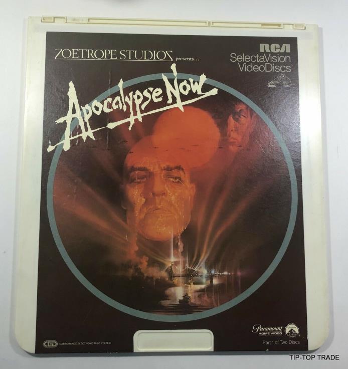 Rare Vintage RCA Apocalypse Now Selectavision Videodiscs- Part 1