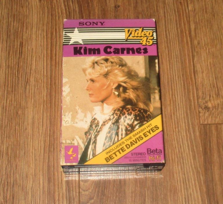 Kim Carnes Betamax 1983 Music Beta 4 Song Bata Max Includes Bette Davis Eyes