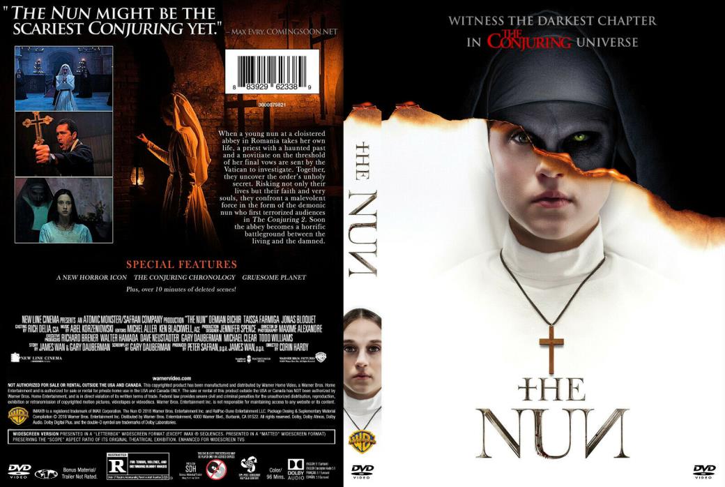 THE NUN WOW AMAZING SCARY CONJOURING 2019 HD DIGITAL CODE ONLY P#350