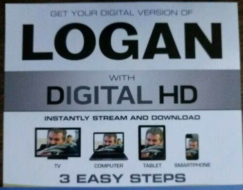 Logan ( DIGITAL HD CODE ONLY ) Digital Movie code