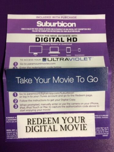 Suburbicon HD Digital Code