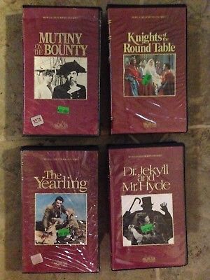 Mgm great books on video lot of 4 beta