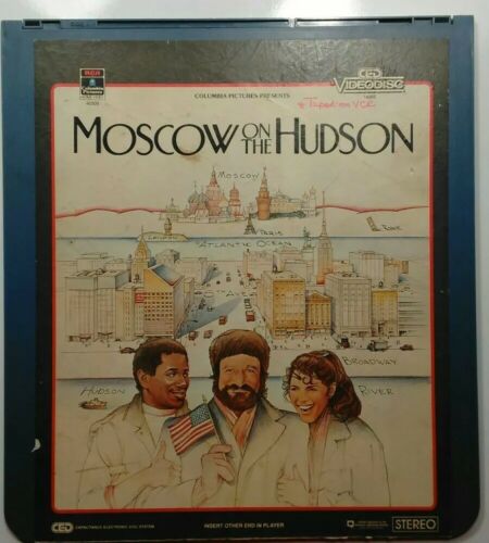 CED VideoDisc Moscow On The Hudson (1984), Columbia Pictures, CED VideoDisc