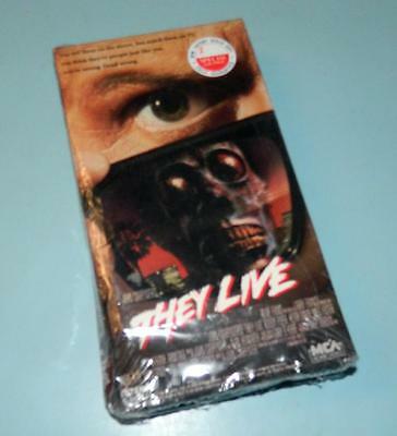 SEALED - THEY LIVE Rare BETA BETAMAX Movie ALIENS Obey MCA John Carpenter 1988