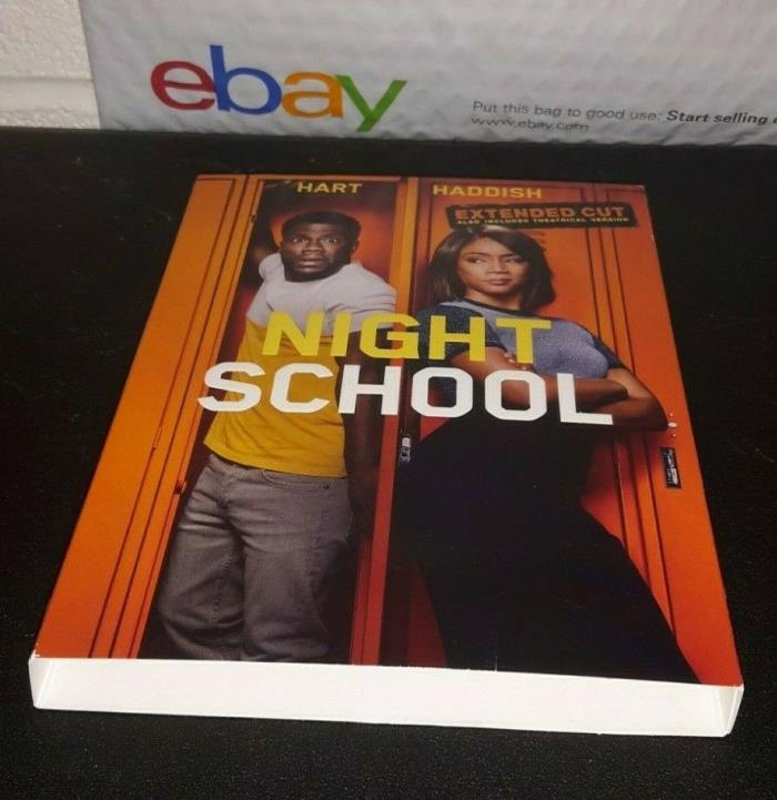 Night School w/ Extended Cut (Slipcover Only, 2018, Universal)