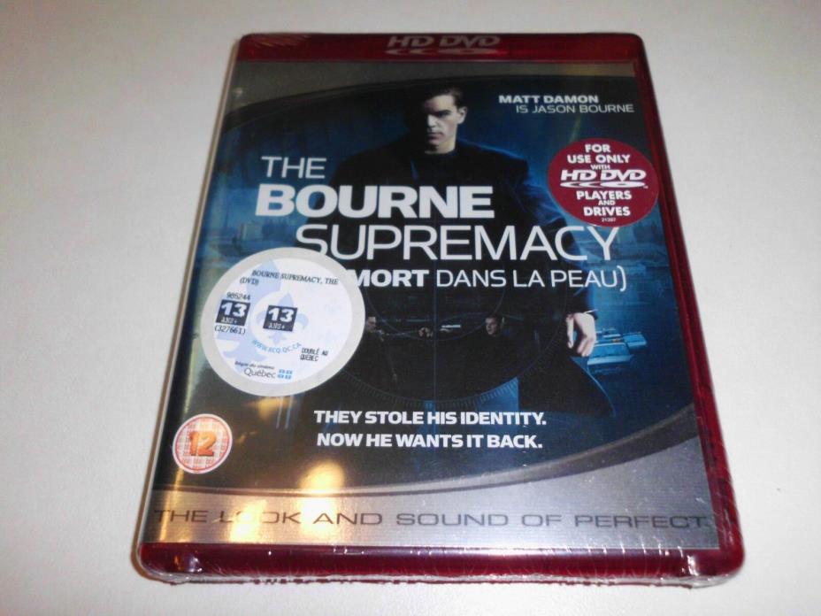 The Bourne Supremacy Movie, HD DVD (French Edition), New, Sealed