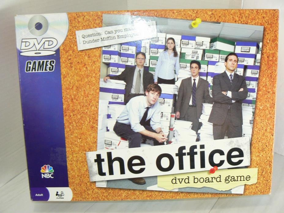 NEVER PLAYED The Office DVD Board Game 2008 100% Complete NICE
