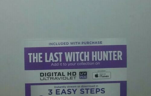 The Last Witch Hunter Digital HD Code Only.