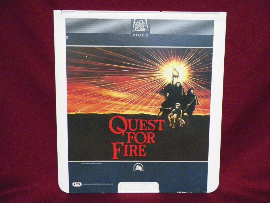 QUEST FOR FIRE - 20th Century Fox Video CED Videodisc