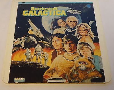 Vintage CED Video Disk Battlestar Galactica