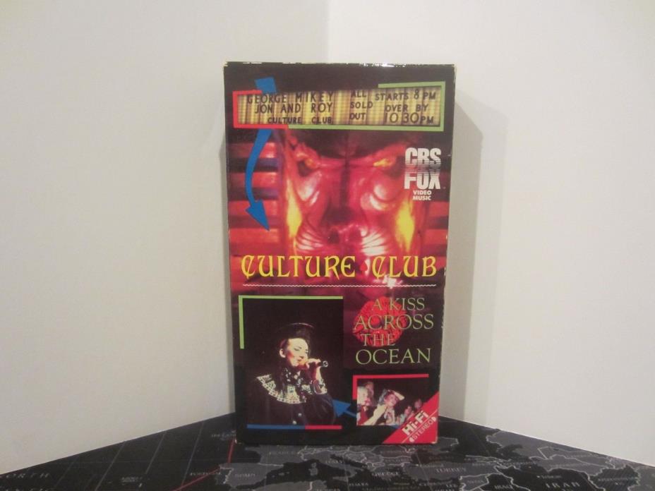 Culture Club A Kiss Across The Ocean Betamax Beta Tape RARE Excellent Condition