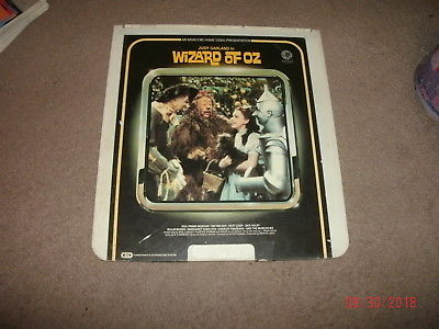 1981 MGM/CBS Video VideoDiscs 1939/1966 Wizard of OZ-Judy Garland,Ray Bolger+
