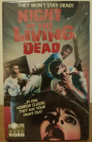 Night of the Living Dead (1984 Spotlite Video BETA Tape) BRAND NEW