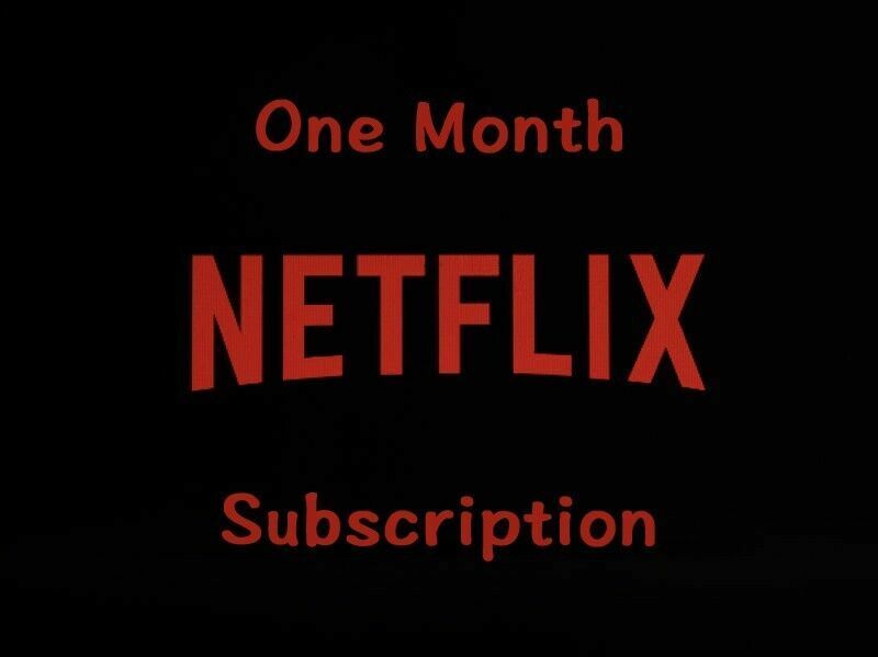 Netflix 1 Month ? Premium ? Ultra HD ~ 4K ? 4 Screens ~ WARRANTY ~ Fast Delivery