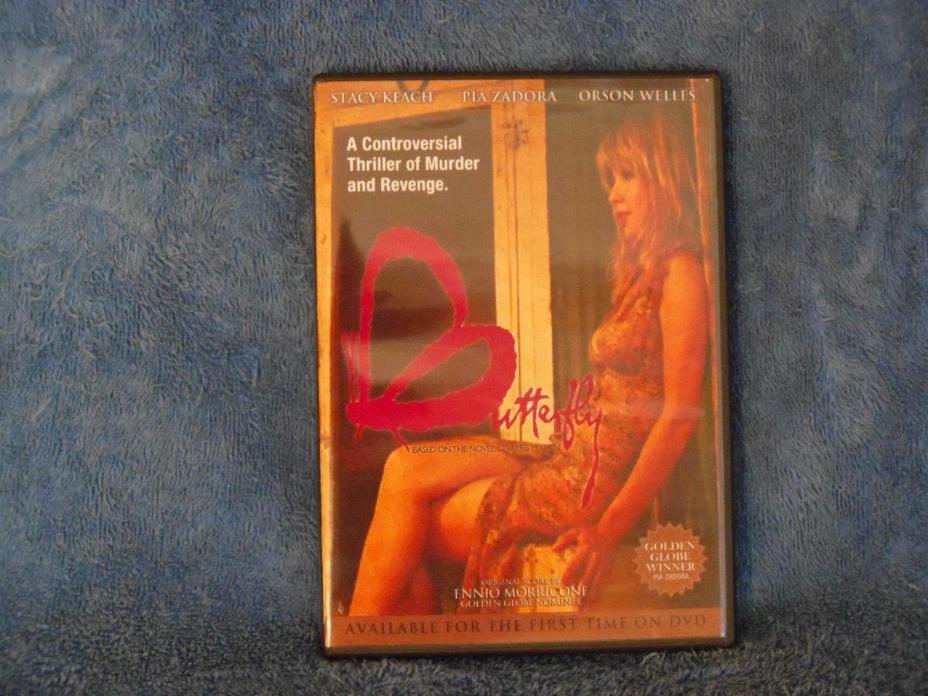 Butterfly DVD Widescreen Pia Zadora, Stacy Keach Like New Condition