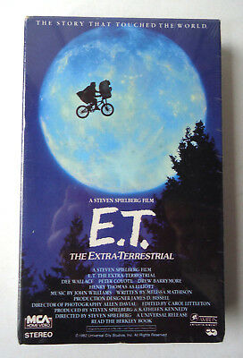 1988 E.T. The Extra-Terrestrial Beta Tape-Factory Sealed BETA Tape-Not VHS