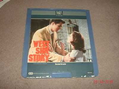 1982 20th Century FOX VideoDiscs 1961 WEST SIDE STORY-Natalie Wood,Rita Moreno+
