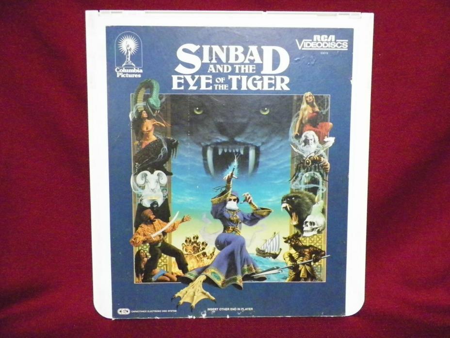 SINBAD AND THE EYE OF THE TIGER - Rca CED Videodisc
