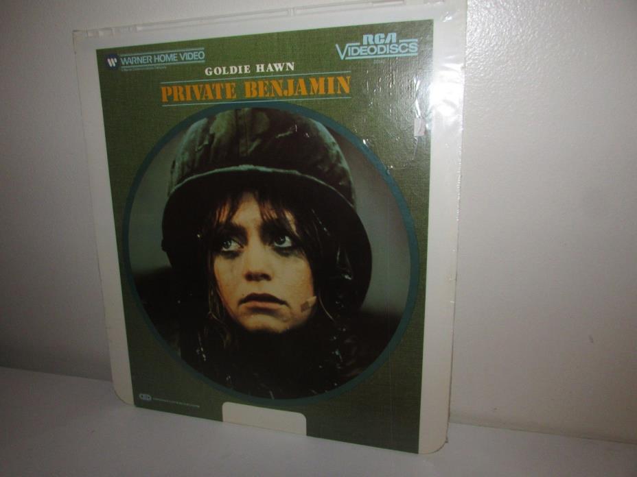 NEW SEALED CED VideoDisc Goldie Hawn Private Benjamin 1983 Warner Home Video RCA