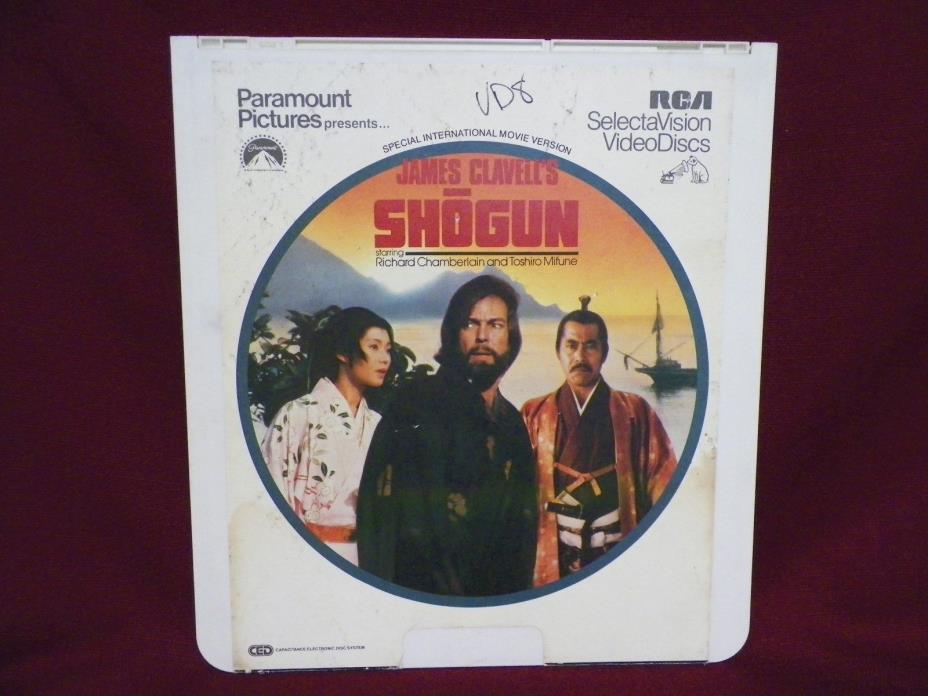 SHOGUN - RCA SelectaVision Video CED Videodisc