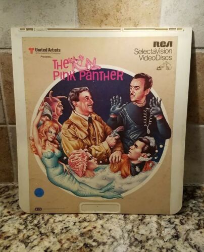 CED VideoDisc The Pink Panther (1981), United Artists Presents, RCA SelectaVisn