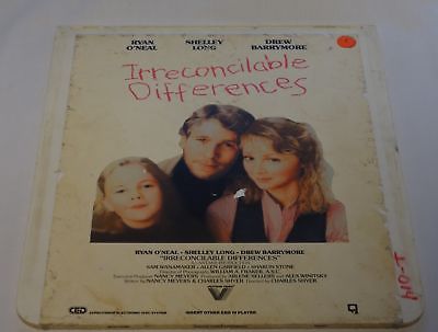 Vintage CED Video Disk Irreconcilable Differences