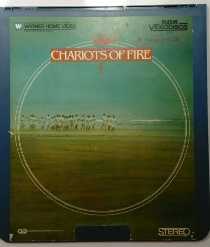 CED VideoDisc Chariots Of Fire (1981), Warner Bros., RCA VideoDisc