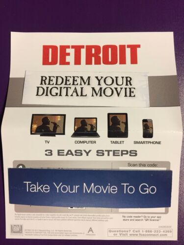 Detroit HD Digital Code