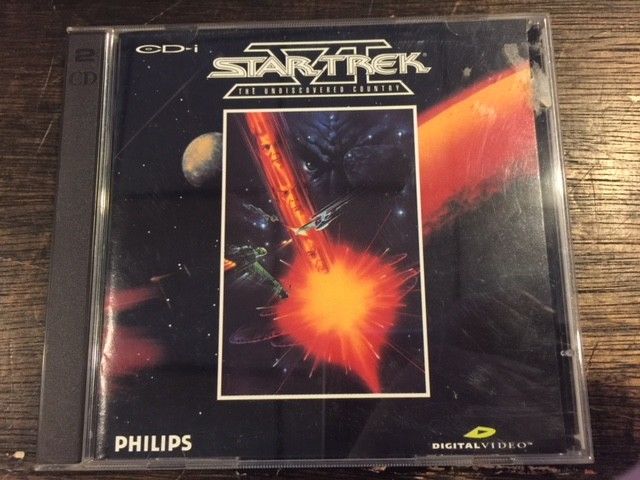 Star Trek VI:  The Undiscovered Country Philips CD-i Digital Video FAST FREE S/H