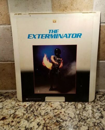 THE EXTERMINATOR CED VIDEODISC VINTAGE 1983 CHRISTOPHER GEORGE ROBERT GINTY CULT