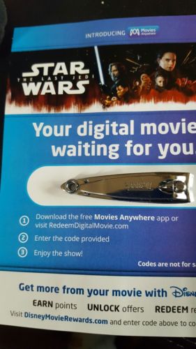 Star Wars THE LAST JEDI  HD digital Movie Only