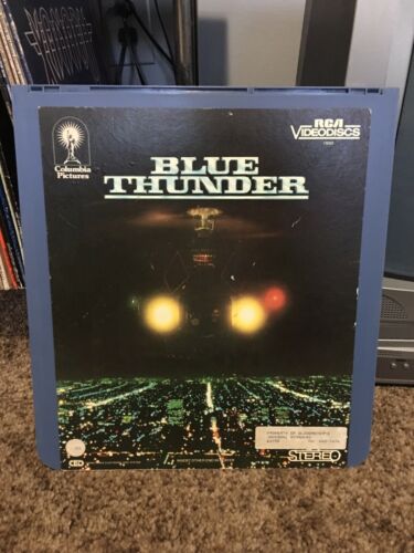 Vintage Blue Thunder RCA CED SelectaVision VideoDisc Tested