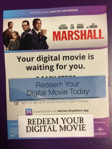 Marshall HD Digital Code