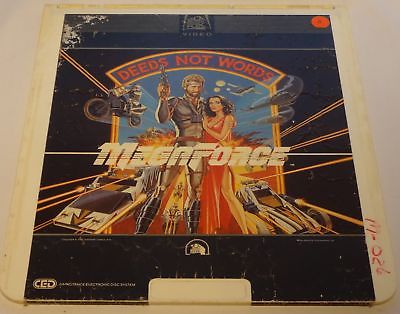 Vintage CED Video Disk MegaForce
