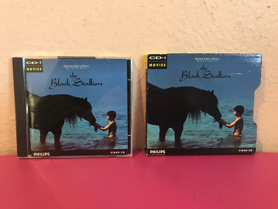 The Black Stallion CD-I Movies 2 Disc Set In Slipcase Excellent!!