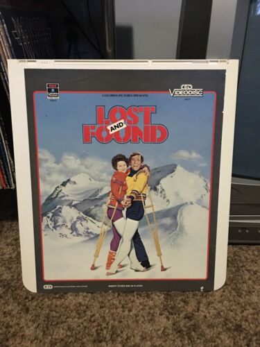 Vintage 1984 Lost And Found RCA CED SelectaVision VideoDisc Tested