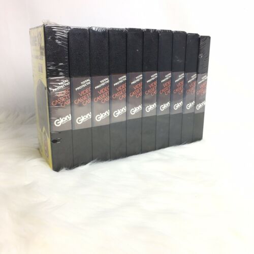 10 Pack Universal VHS & Beta Video Cassette Cases Glory Products Take 10 Brand