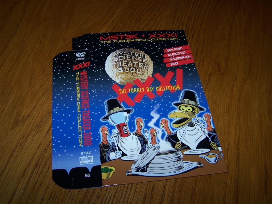 Mystery Science Theater 3000 XXXI Turkey Day Collection Box MST3K Shout DVD
